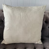 Blue & Taupe Cotton Cushion Cover